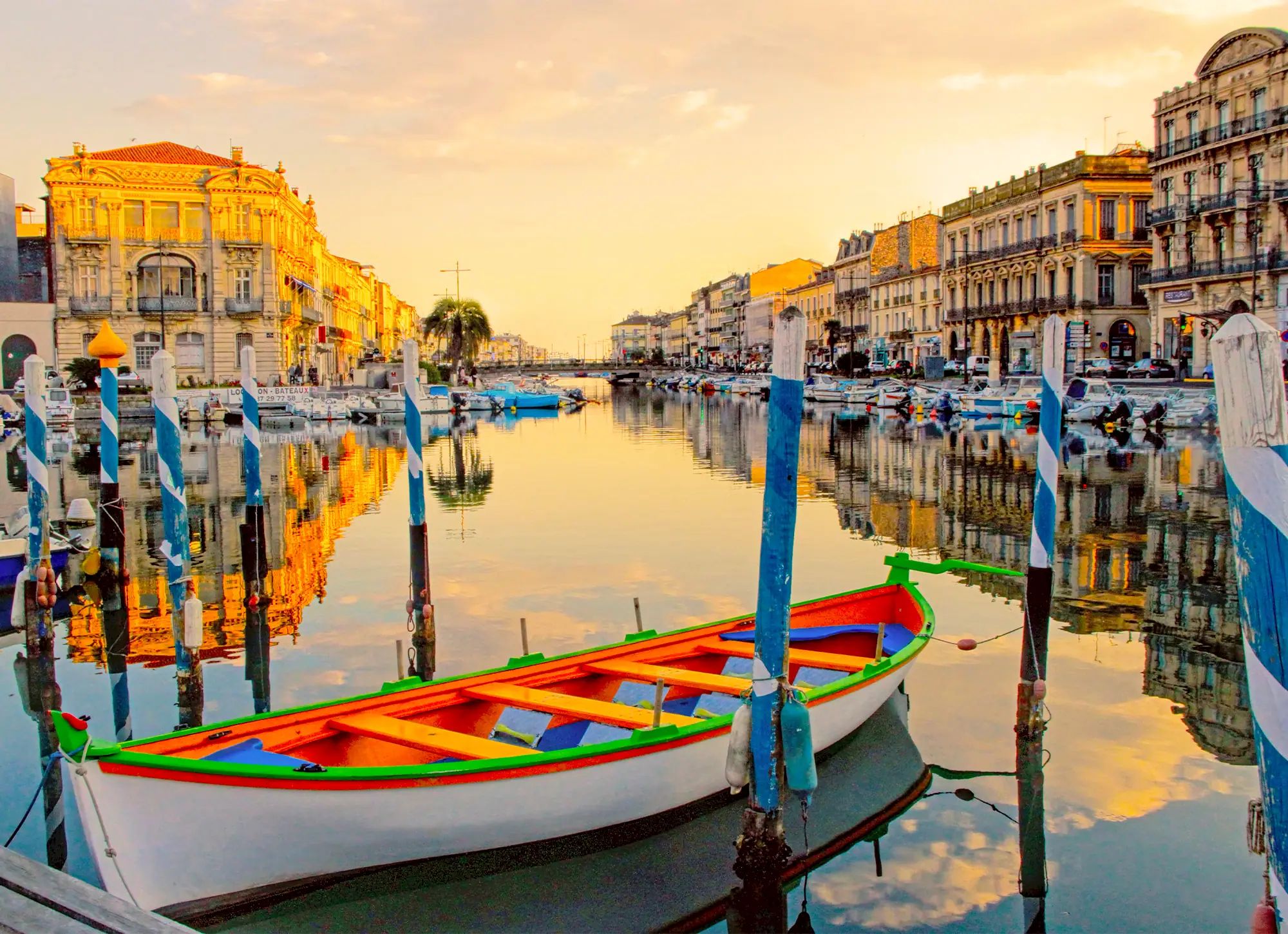 Sète port méditerranée canaux littoral immobilier neuf bord de mer Occitanie